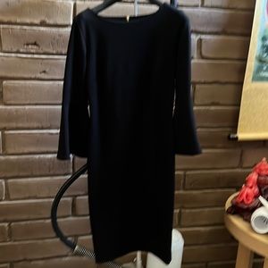 Calvin Klein Bell Sleeve Sheath